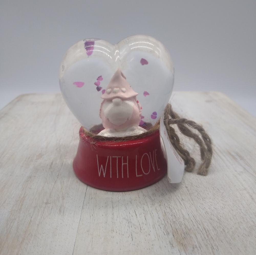 ❤️Rae Dunn With Love Gnome Water Globe